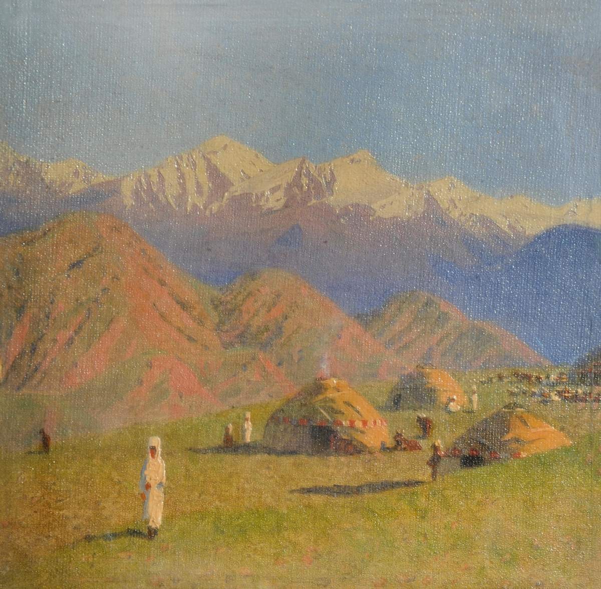 Киргизские кочевья, Vasily Vereshchagin, 1869 (1870?)