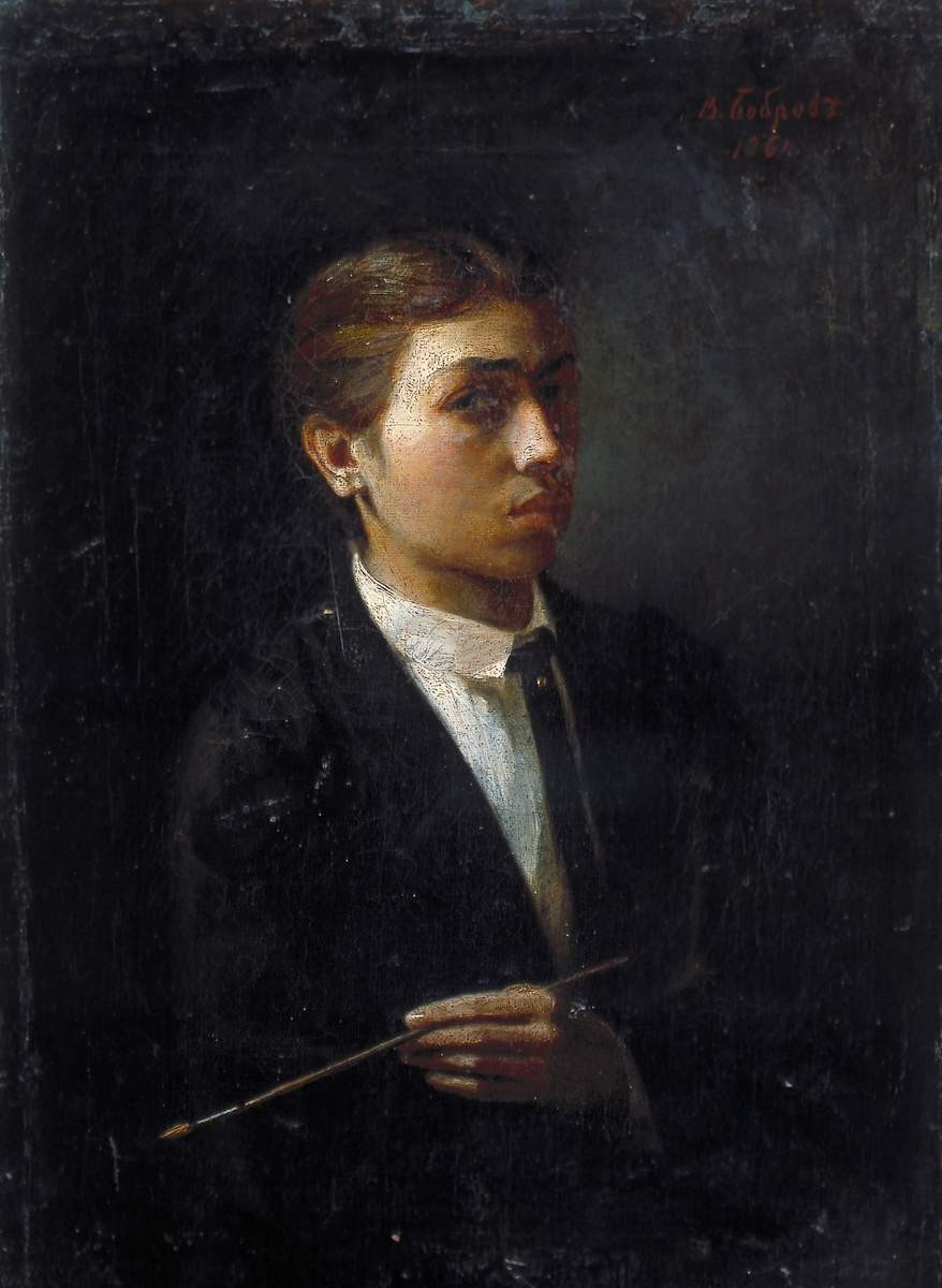 Автопортрет, Viktor Bobrov, 1861
