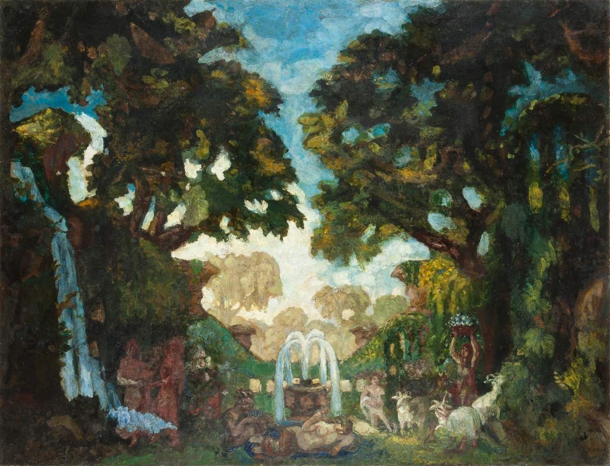 Мифологическая сцена, Sergei Soudeikine, 1910s