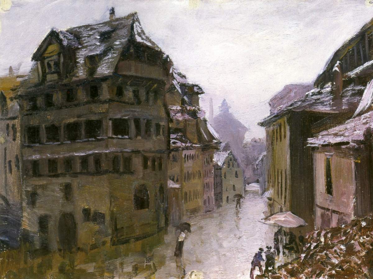 Домик Дюрера. Нюрнберг, Дубовской Николай Никанорович, 1912