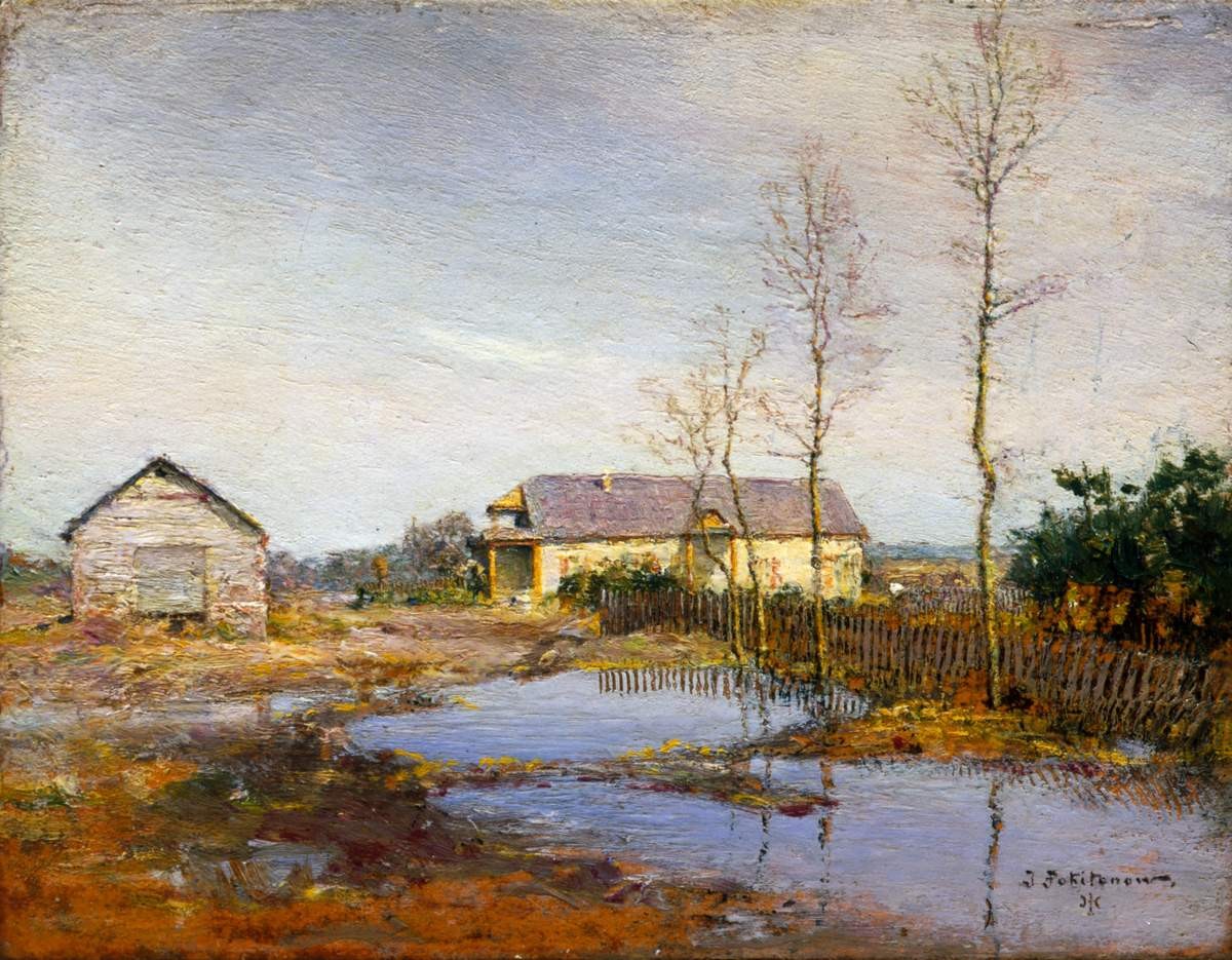 Весенний день, Ivan Pokhitonov, early 1900s