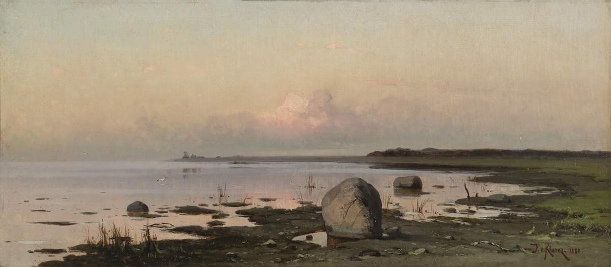 Окрестности Петербурга. Финский залив, Klever Yuliy Sergius Yulyevich, 1880
