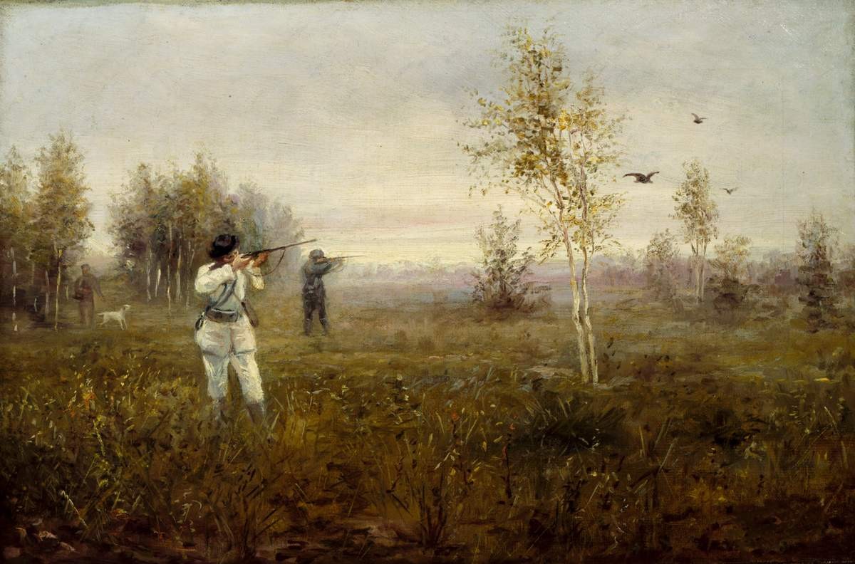 По тетеревиным выводкам, Aleksey Kivshenko, 1888