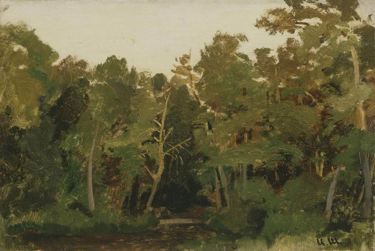 Последние лучи (Осень), Ivan Shishkin