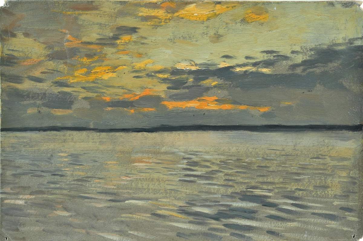 Море, Isaac Levitan, 1880s