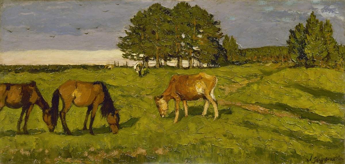 К вечеру, Leonard Turzhansky, 1910s
