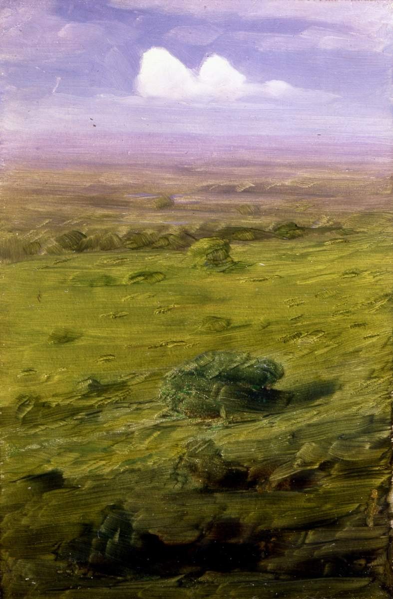 Горная долина. Крым, Arkhip Kuindzhi, 1890s