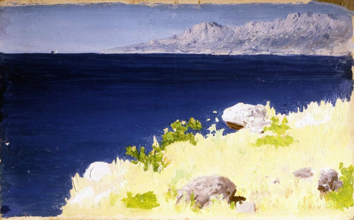 Морской берег. Крым, Arkhip Kuindzhi, between 1885 and 1890