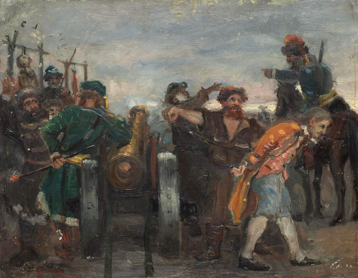 Пугачевцы, Vasily Surikov, 1880s