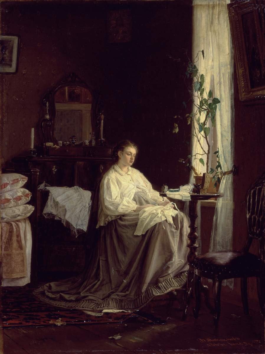 Мечта о будущем, Vassily Maximov, 1868
