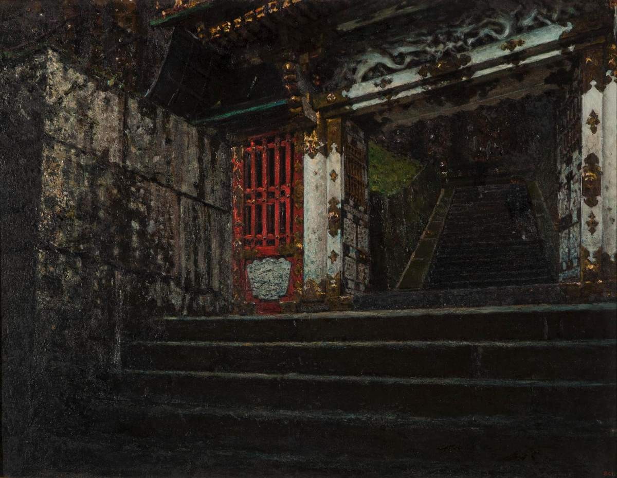 Вход в храм в Никко, Vasily Vereshchagin, 1903