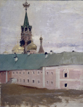 Спасская башня Московского Кремля