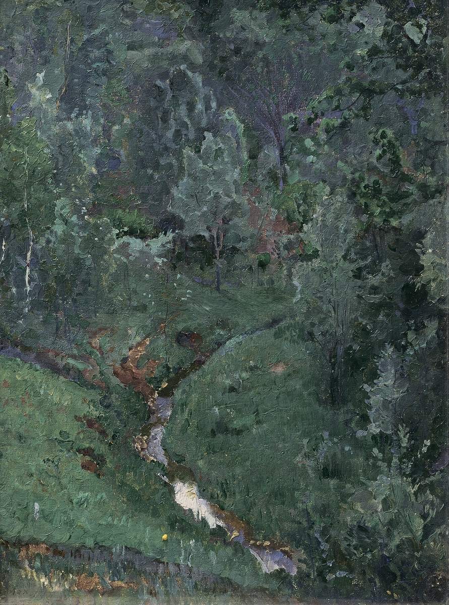 Овражек, Mikhail Nesterov, 1912