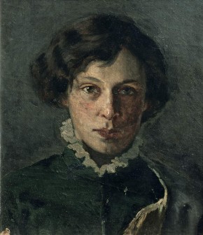 Портрет Марии Ивановны Нестеровой, рожд. Мартыновской (1862-1886), первой жены художника