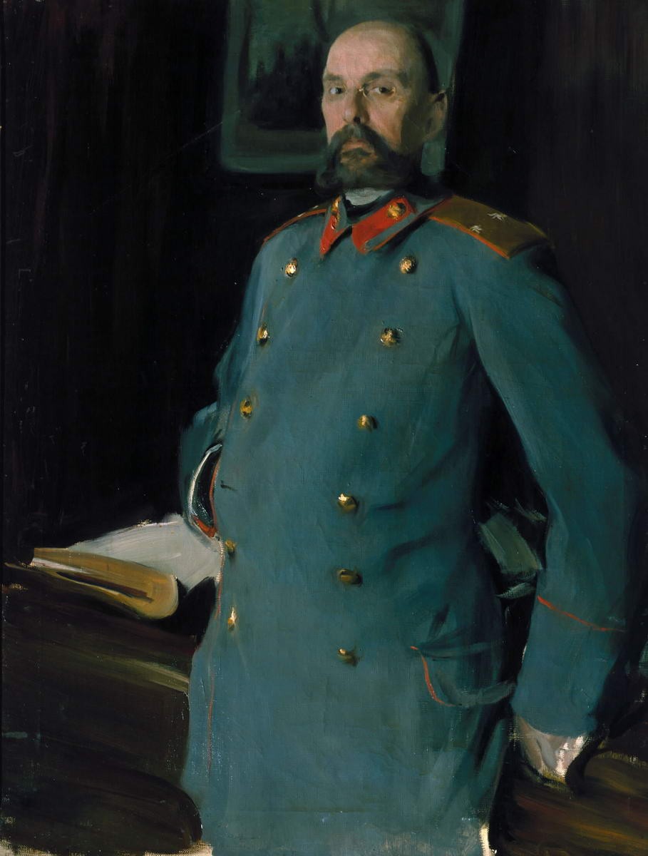 Портрет П. А. Шевелева, Boris Kustodiev, 1903