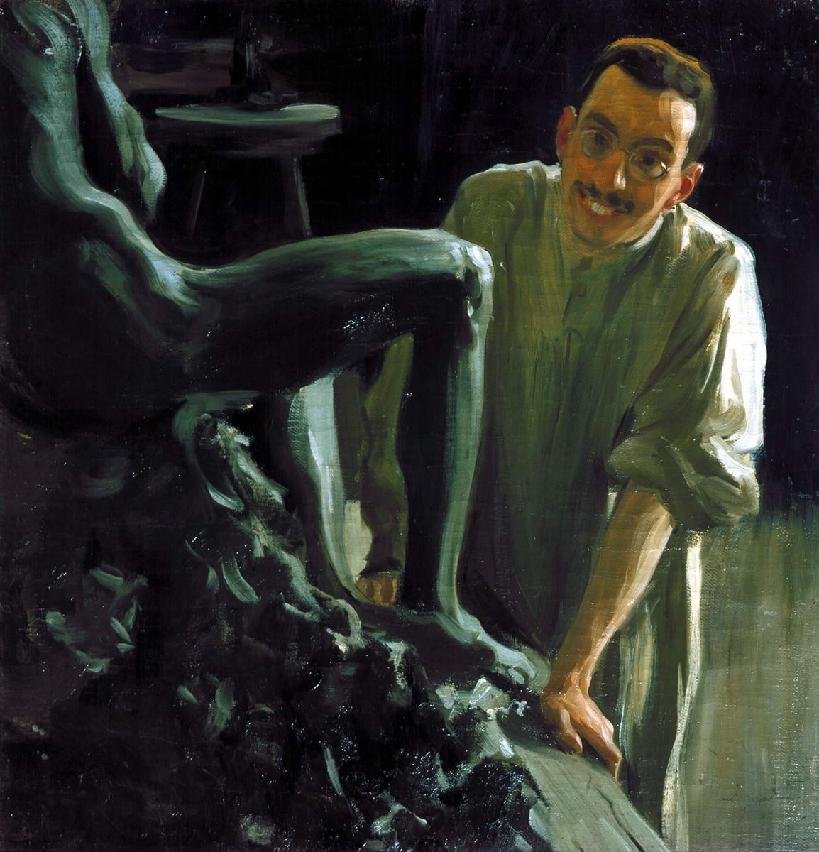 Портрет Д. С. Стеллецкого, Boris Kustodiev, 1901