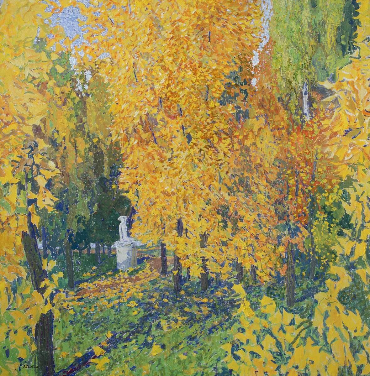 Осень, Aleksandr Golovin, 1920s