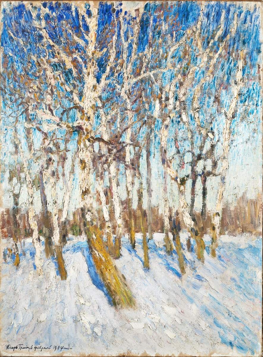 Зима, Igor Grabar, 1904