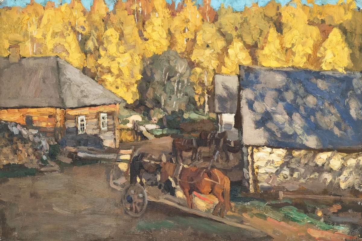 У мельницы, Stanisław Żukowski, 1904