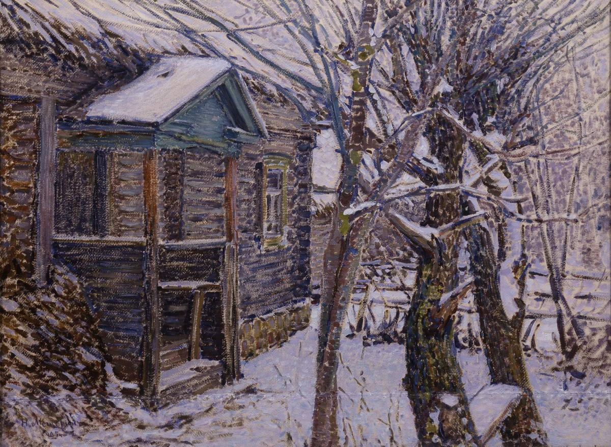 Ноябрь. Крылечко, Nikolay Meshcherin, 1905
