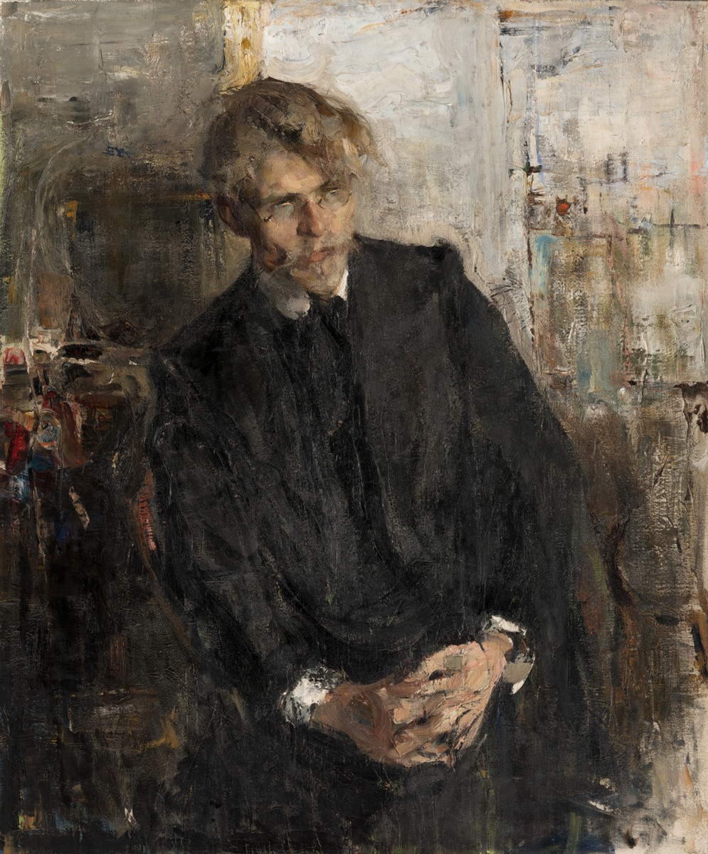 Портрет архитектора Сергея Осиповича Овсянникова, Nikolai Fechin, 1909