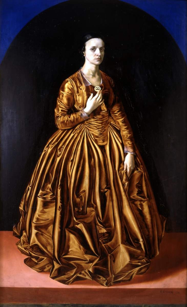 Портрет Е. Н. Шухаевой, Vasily Shukhaev, 1917