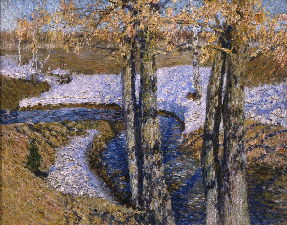 Вешний поток, Igor Grabar, 1904