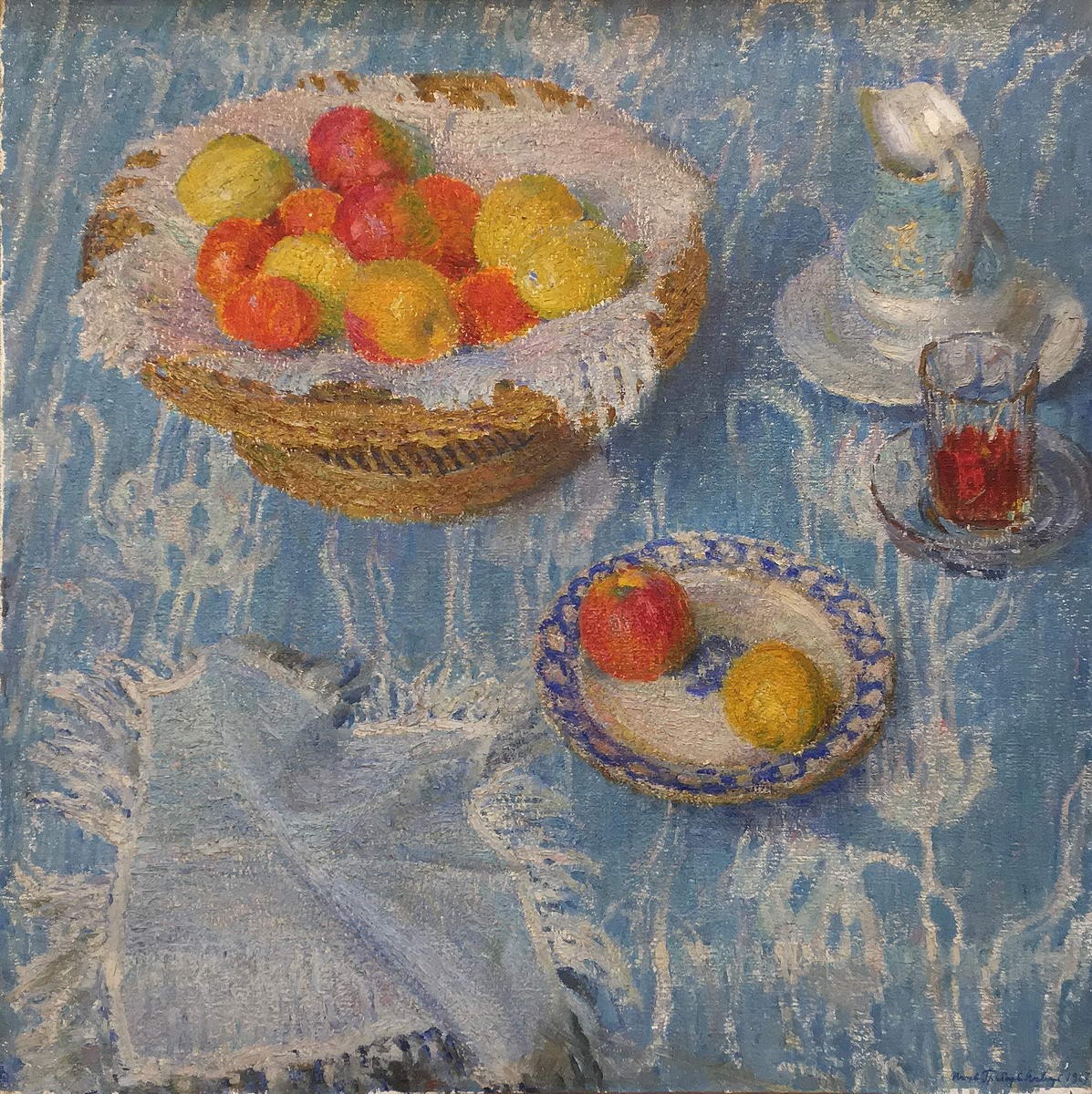 Голубая скатерть, Igor Grabar, 1907