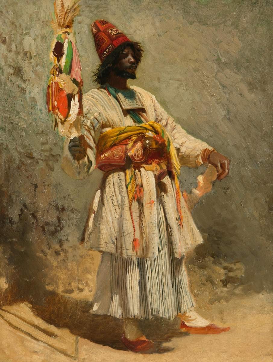 Дервиш, Konstantin Makovsky, early 1870s