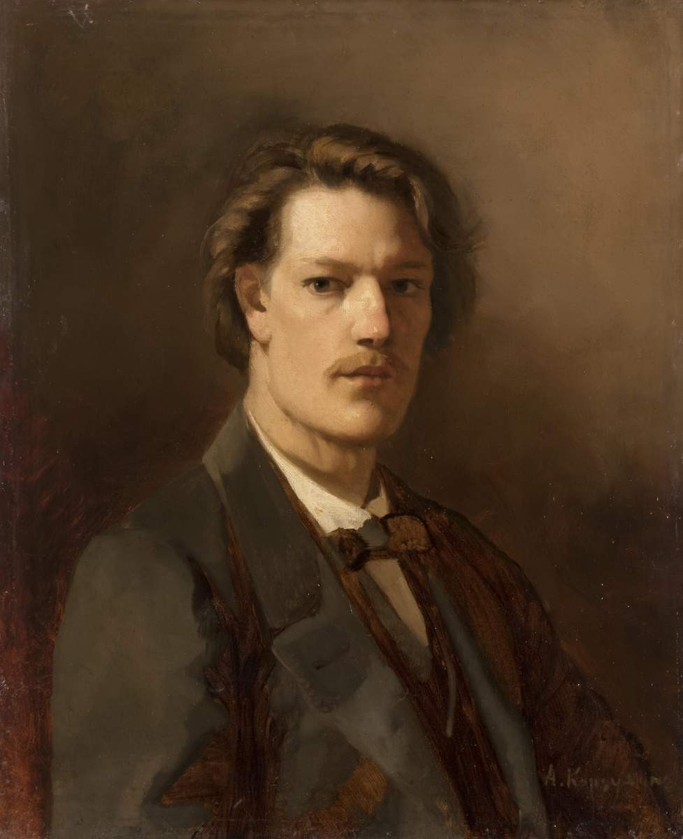 Портрет художника М.И. Пескова (1834-1864), Alexei Korzukhin, 1863