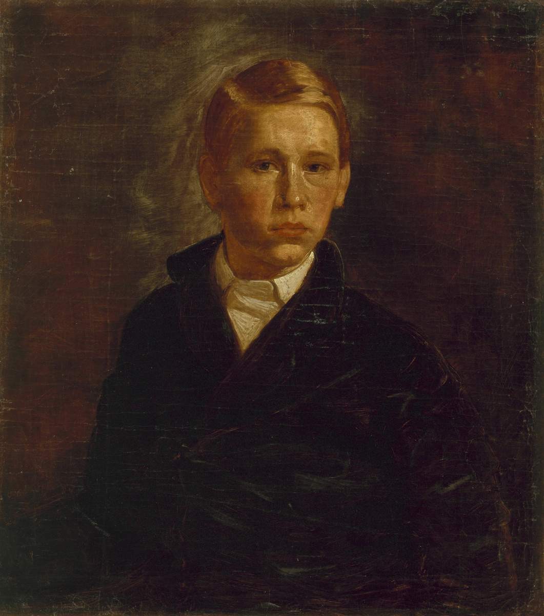 Автопортрет, Alexei Korzukhin, 1850s