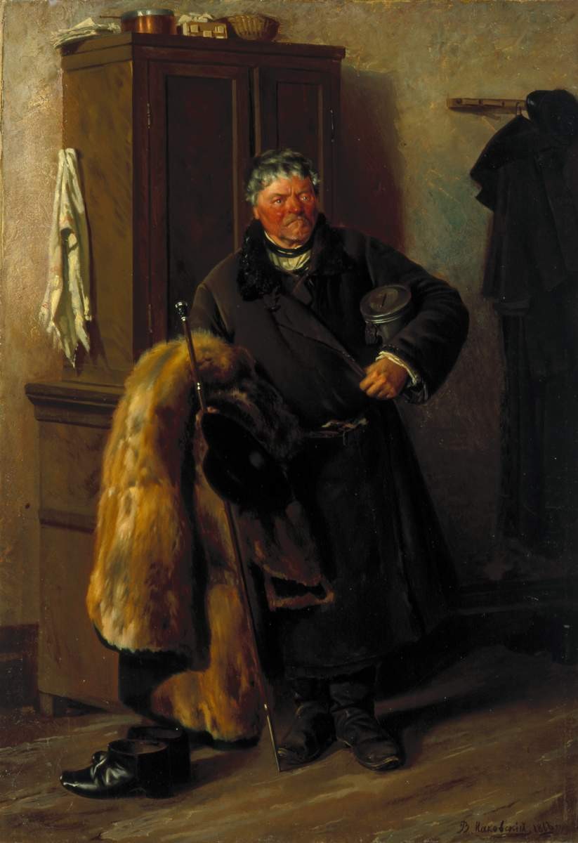Церковный сторож, Vladimir Makovsky, 1866