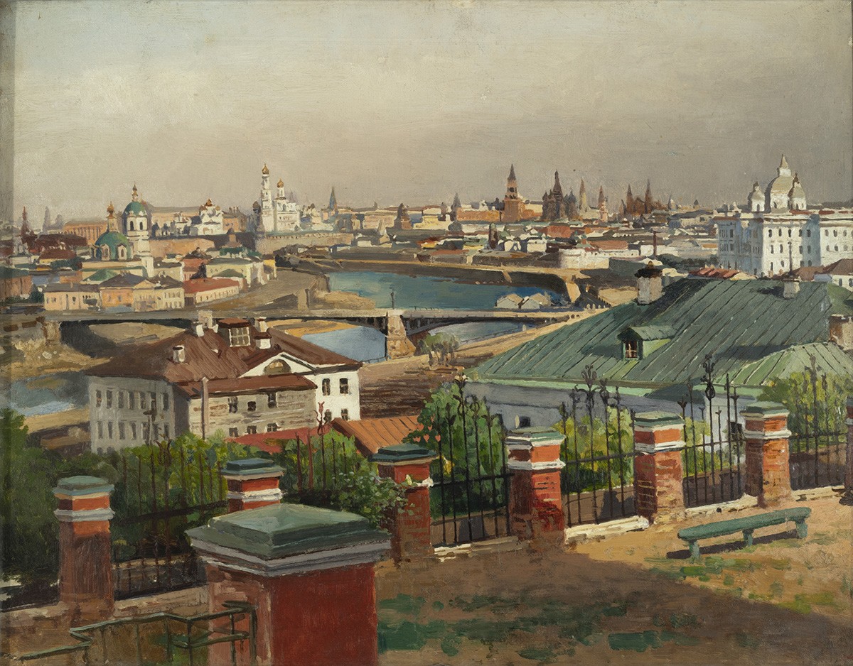 Вид Москвы, Маковский Николай Егорович, Первая половина 1880-х