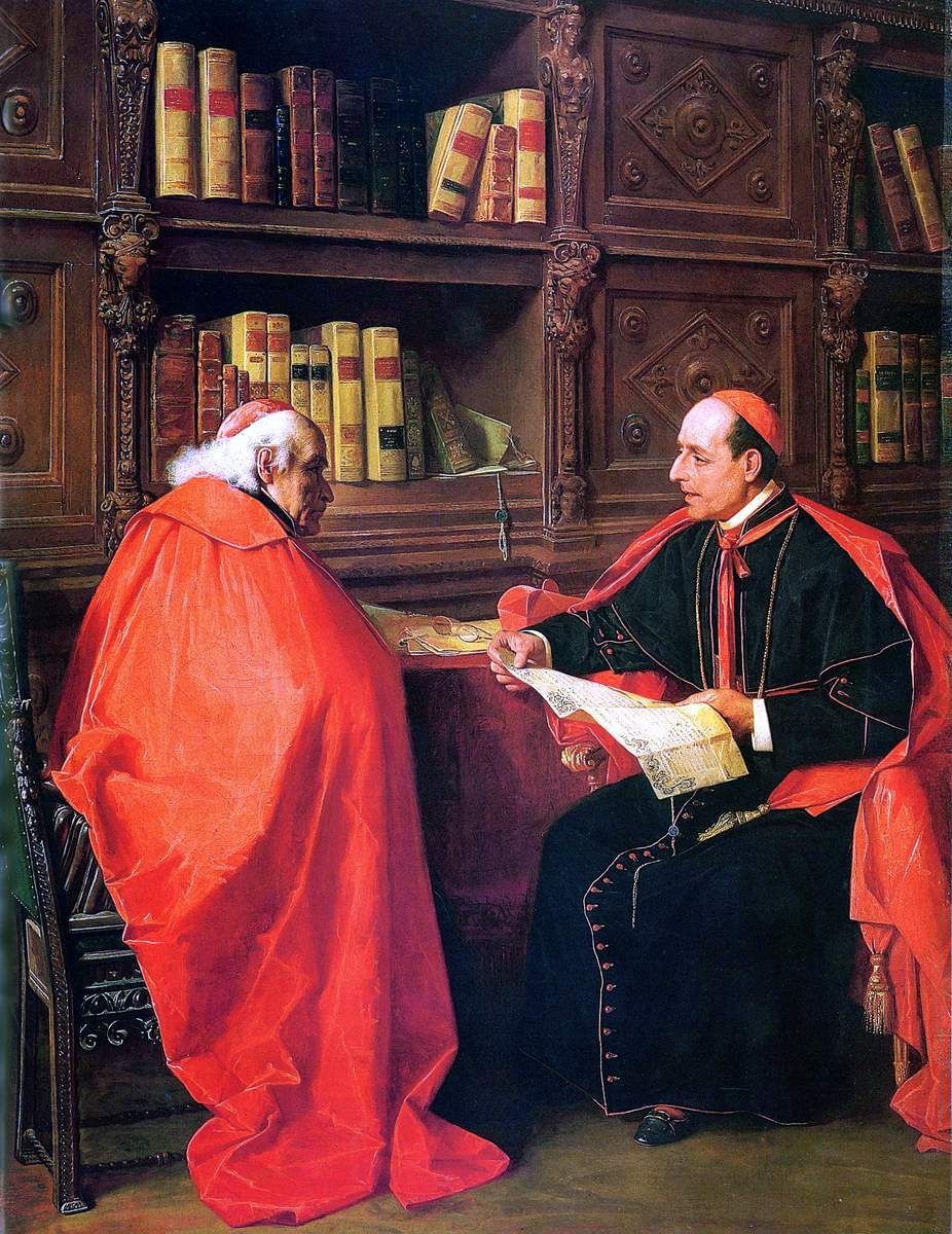 Совещание кардиналов, Alexander Antonovich Rizzoni, 1900
