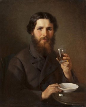 Купец, пьющий чай