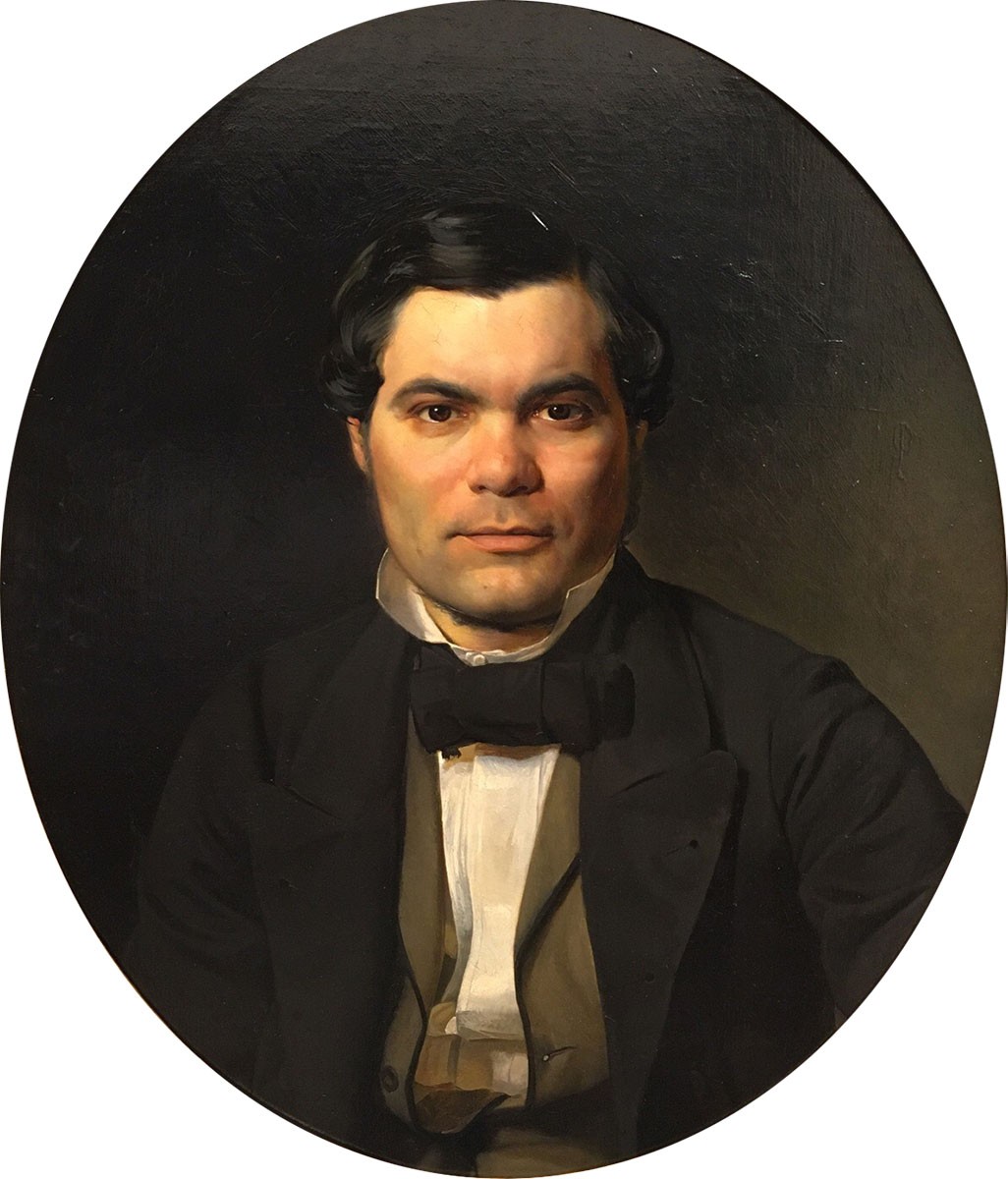 Портрет Якова Петровича Меркулова, Nikolai Ge, 1855
