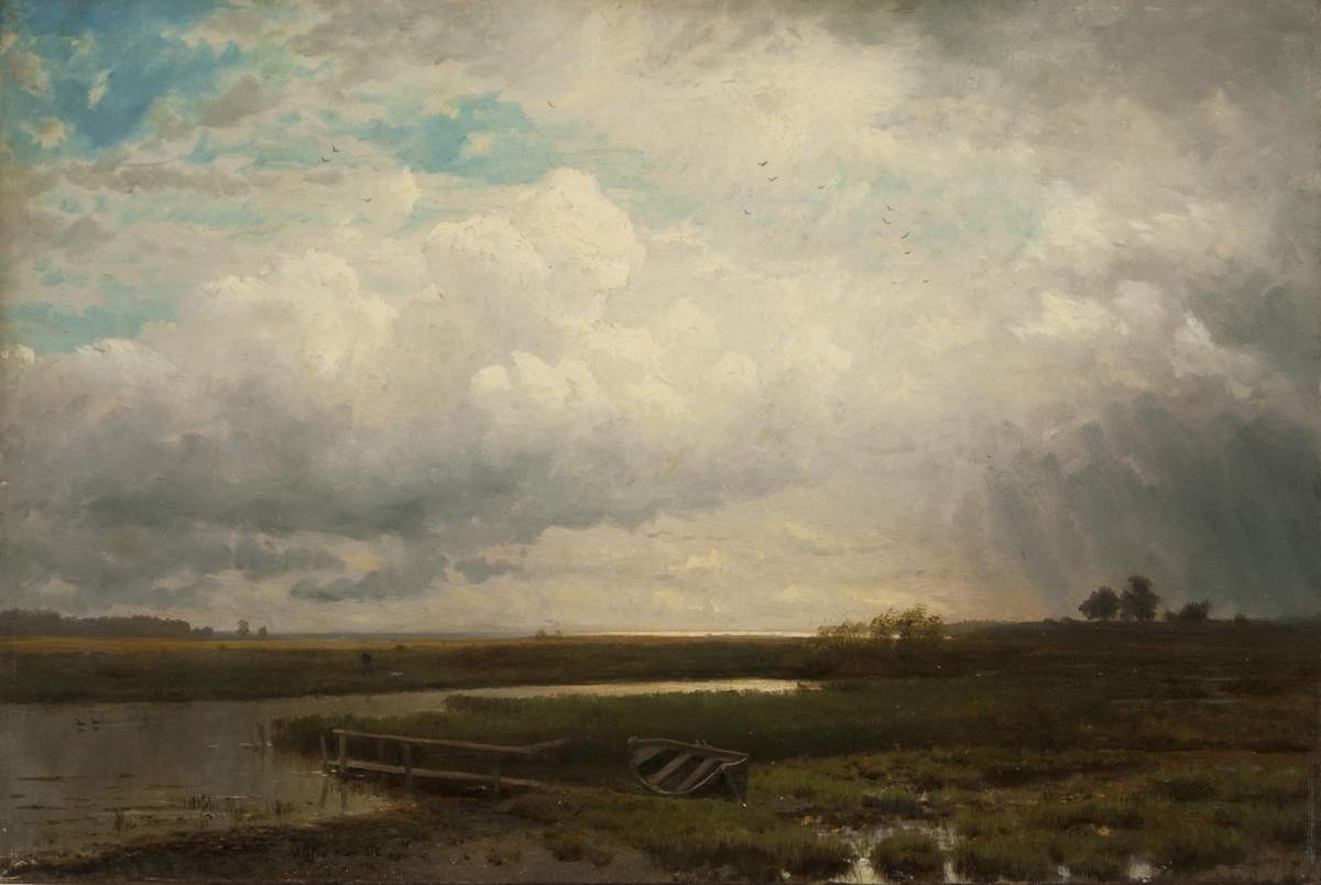 Вид на взморье, Lev Lagorio, 1872