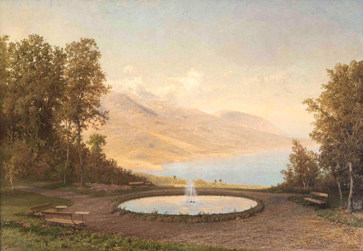 Эриклик. Фонтан (Крым), Fyodor Vasilyev, 1872