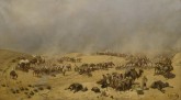 Хивинский поход 1873 года. Переход Туркестанского отряда через мертвые пески к колодцам Адам-Крылган