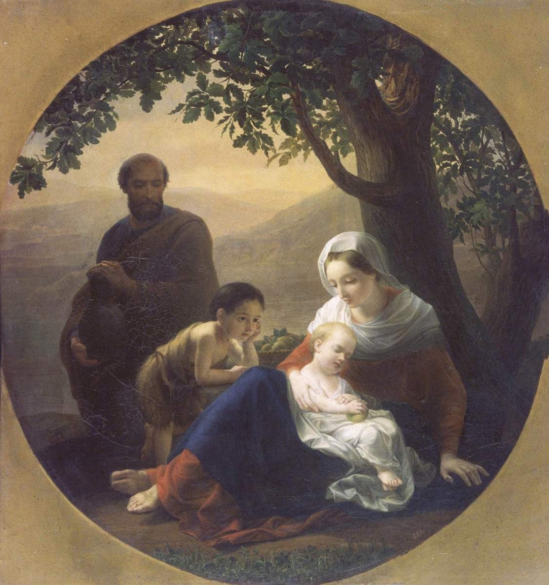 Святое семейство, Pyotr Shamshin, 1858