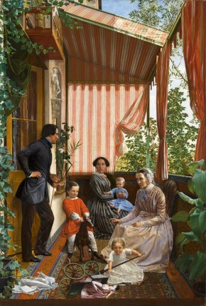 Семейная картина (На балконе)
