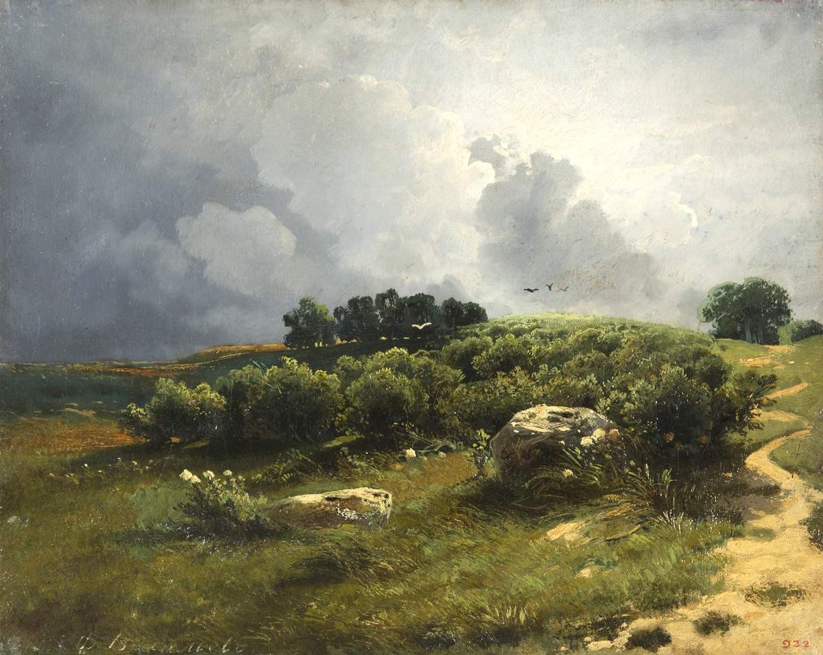 Перед грозой, Fyodor Vasilyev, 1867–1869