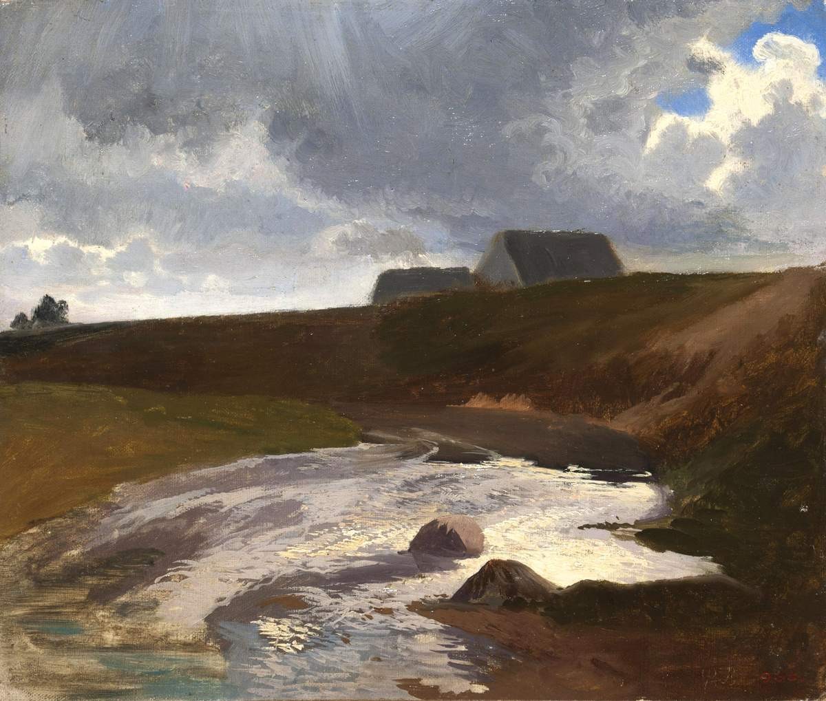 Бурная речка, Fyodor Vasilyev, 1867-1869