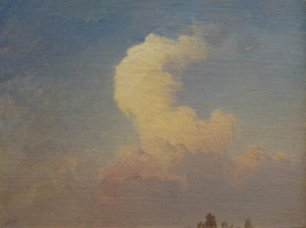 Кучевое облако, Fyodor Vasilyev, 1869–1870