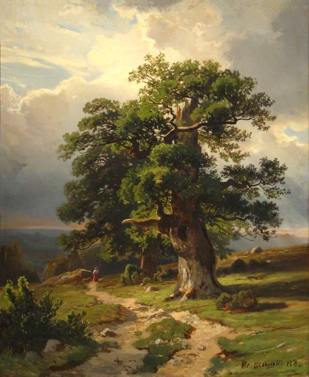 Дубы, Ivan Shishkin, 1865