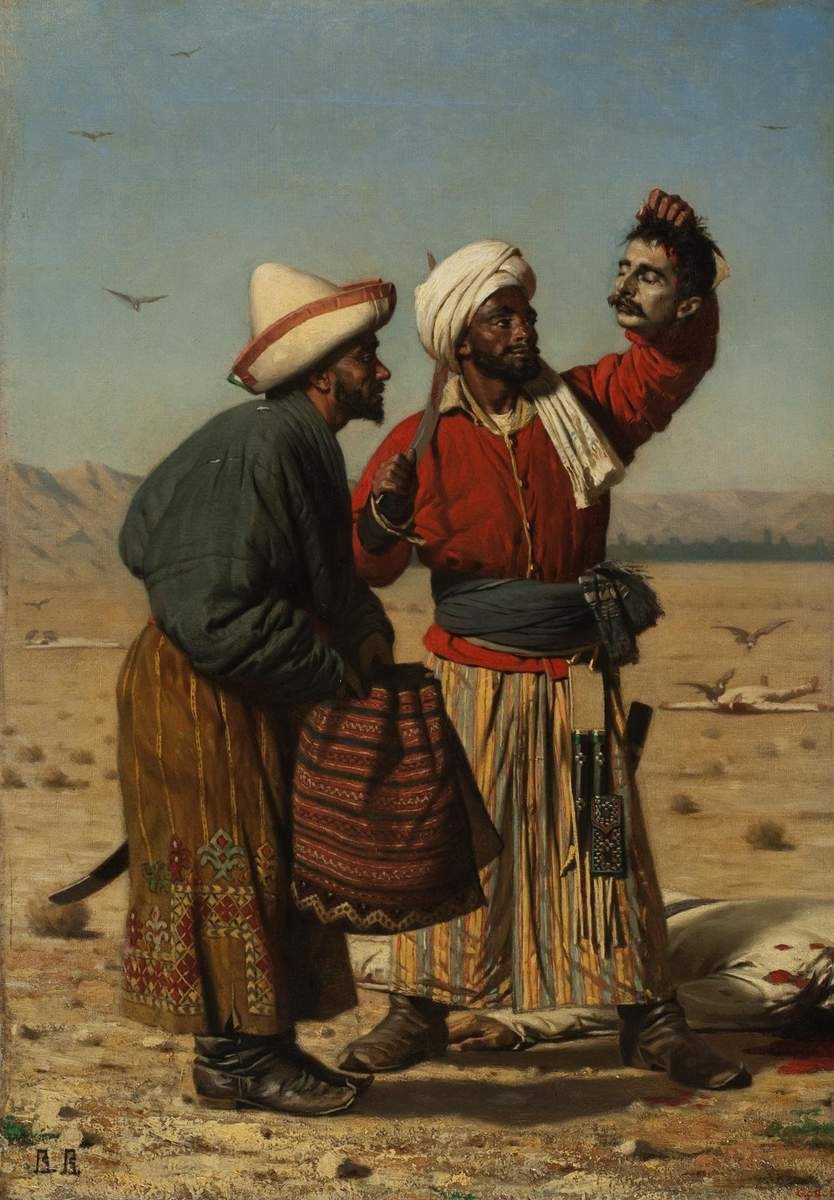 После удачи, Vasily Vereshchagin, 1868