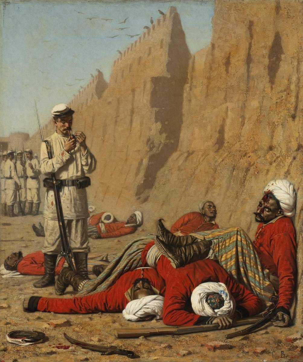 После неудачи, Vasily Vereshchagin, 1868