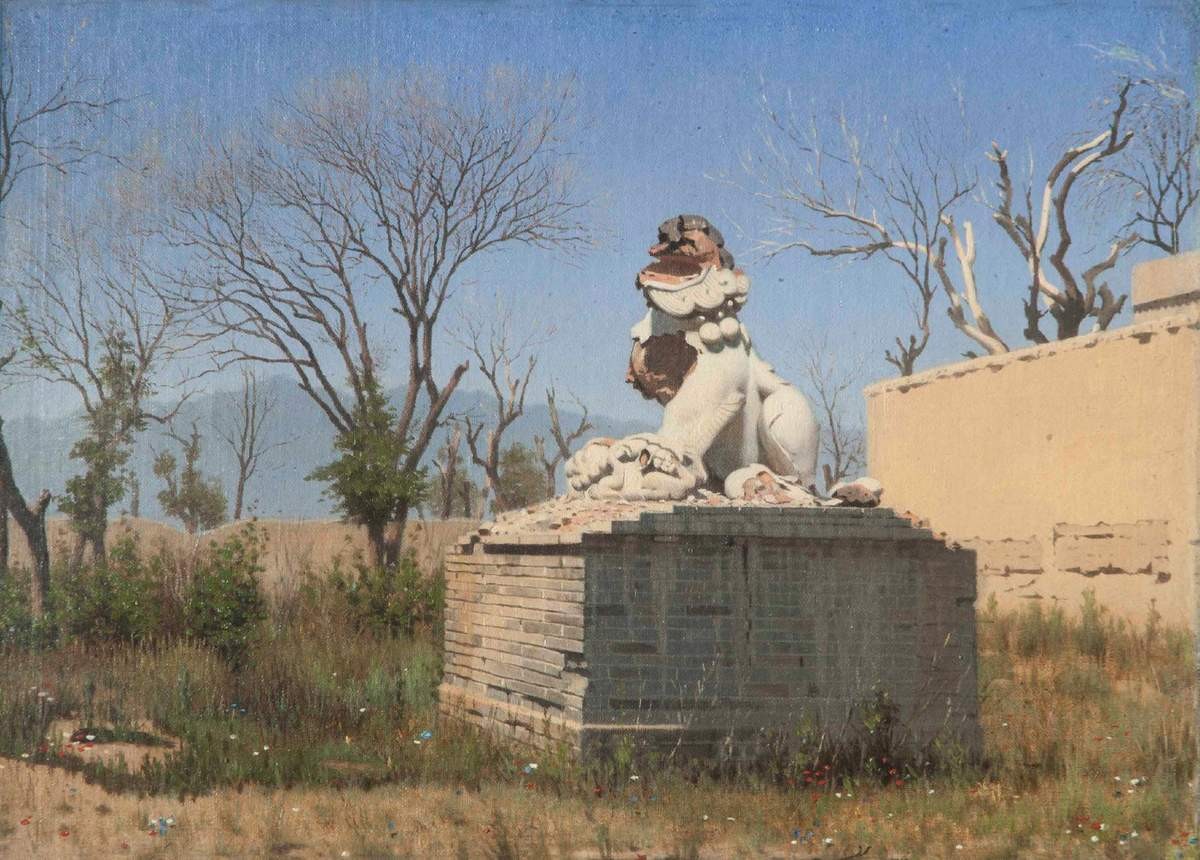 Развалины в Чугучаке, Vasily Vereshchagin, 1869 (70?)