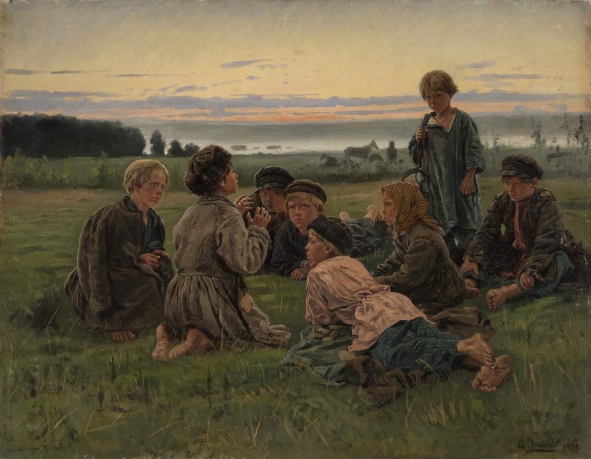 Ночное, Vladimir Makovsky, 1879