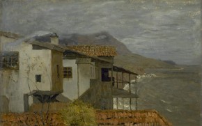 У берега моря. Крым